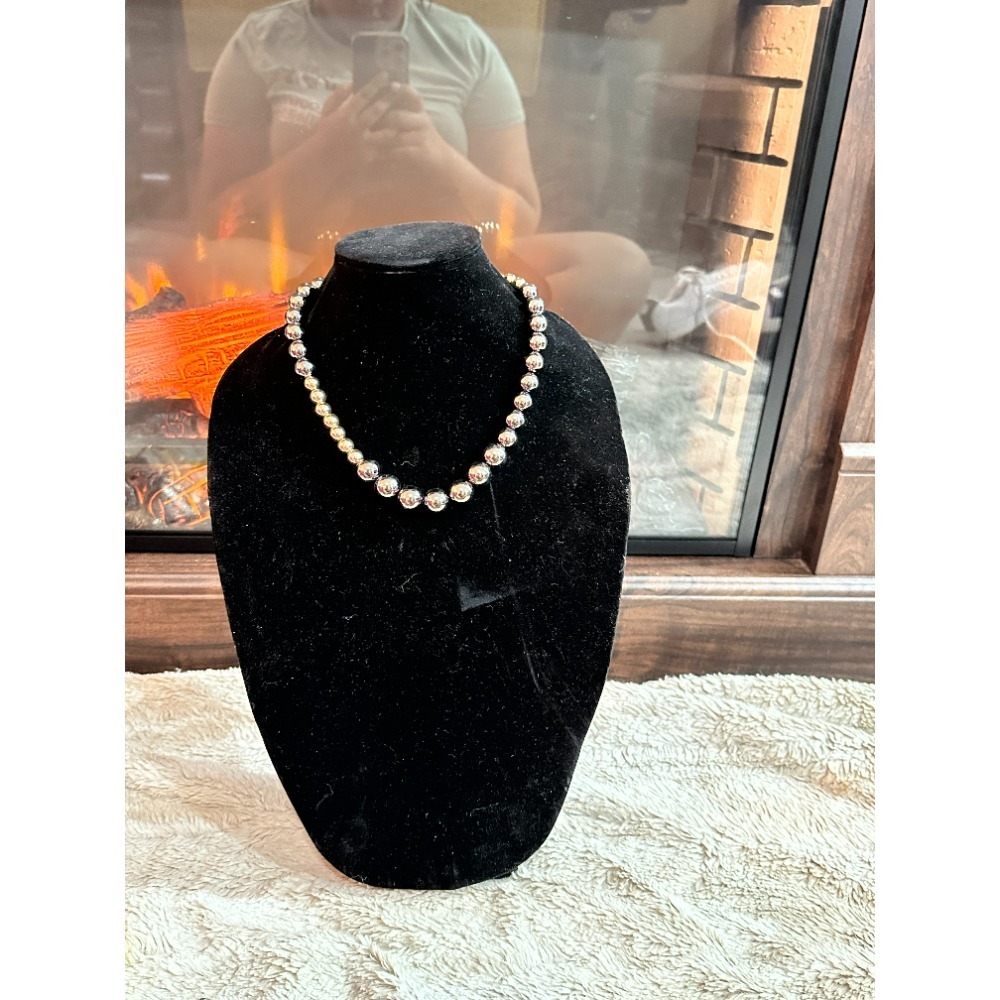 Paparazzi Necklace Set Beaded‎ Gold Hematite Elegant Jewelry